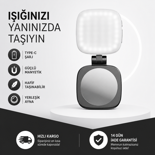 LUMENZA Manyetik Telefon Işığı